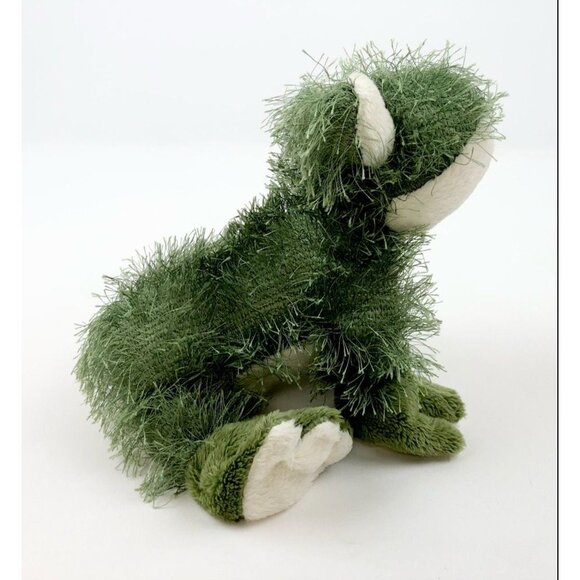 Webkinz Green Fuzzy Frog Ganz Toad Stuffed Animal Plush Soft Toy Pet No Code - Picture 3 of 11